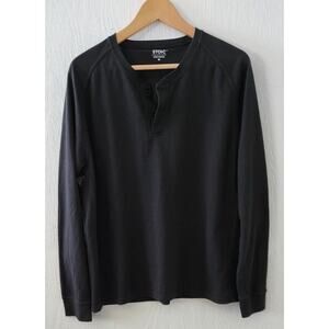 Stoic Men's size Medium Henley Pullover Long sleeve